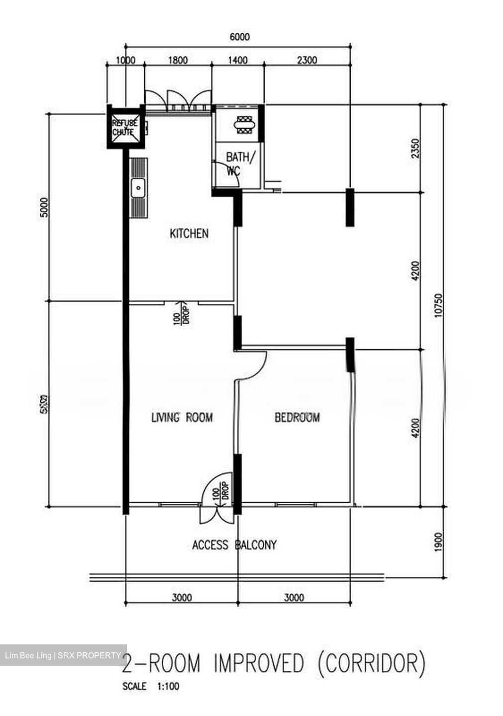 Blk 172 Ang Mo Kio Avenue 4 (Ang Mo Kio), HDB 2 Rooms #596662951